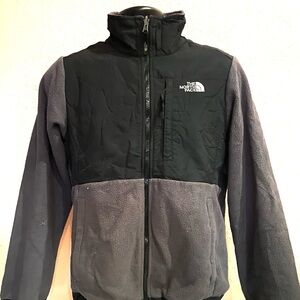 The northface fleece gray/black